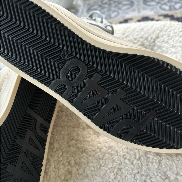 NWT P448 STAR Skate HIGH TOP SNEAKERS SZ 7 or 37 Rare! Zebra print white - Picture 6 of 9